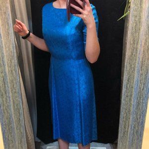 Royal blue dress
